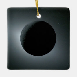 Artemis II Total Solar Eclipse Keramikornament