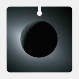 Artemis II Total Solar Eclipse Ornament Aus Metall