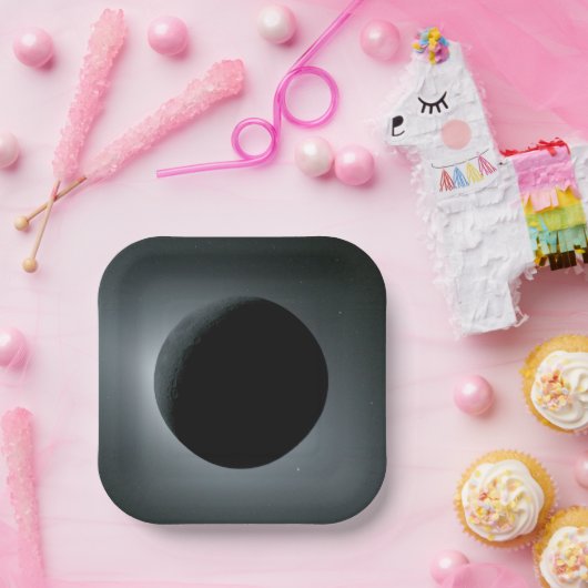 Artemis II Total Solar Eclipse Pappteller (Party)