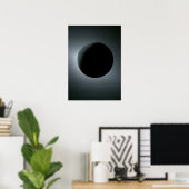 Artemis II Total Solar Eclipse Poster (Heimbüro)