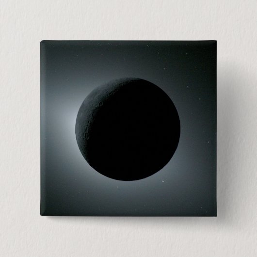 Artemis II Totale Sonnenfinsternis Button (Vorderseite)