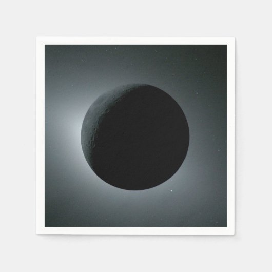 Artemis II Totale Sonnenfinsternis Serviette (Vorderseite)