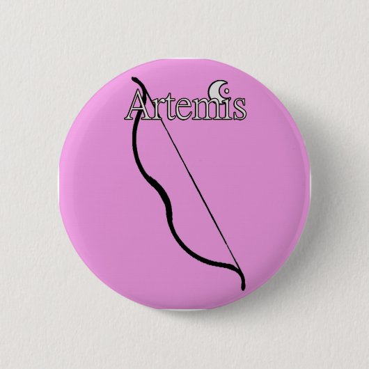 Artemis Knopf Button (Vorderseite)