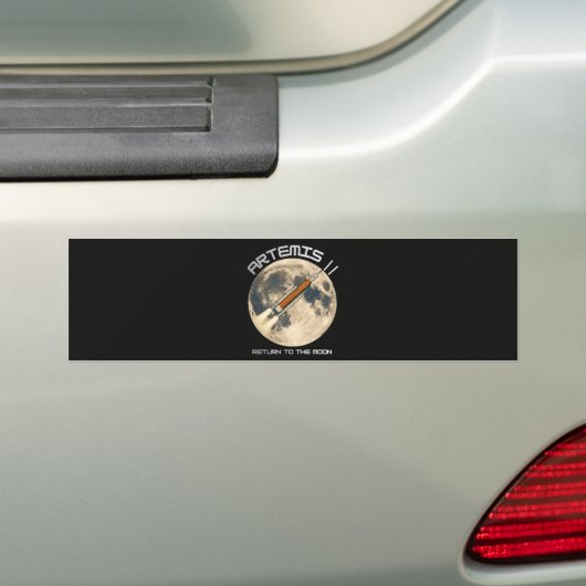 Artemis-Mondmission Autoaufkleber (Auf Auto)