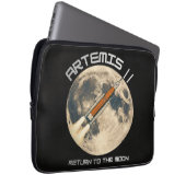 Artemis-Mondmission Laptopschutzhülle (Vorne Rechts)