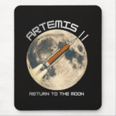 Artemis-Mondmission Mousepad (Vorne)