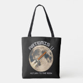 Artemis-Mondmission Tasche (Rückseite)