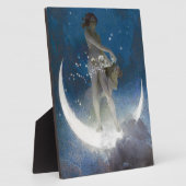 Artemis Moon Goddess schneidet Night Stars Fotoplatte (Seite)