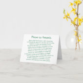 Artemis Notecard Karte (Gelbe Blume)