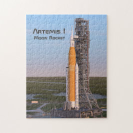 Artemis One Moon Rocket auf Pad Puzzle