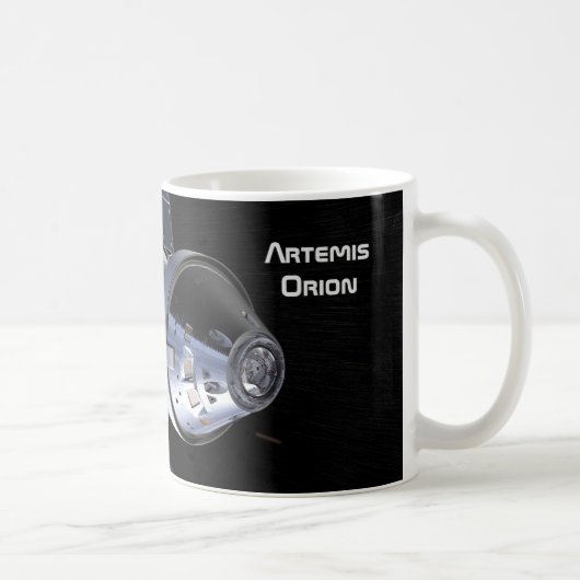 Artemis Orion SLS Moon Mission Kaffeetasse (Rechts)