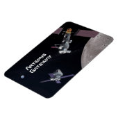 Artemis Orion SLS Moon Mission Magnet (Linke Seite)