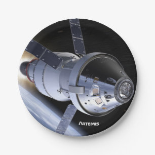 Artemis Orion SLS Moon Mission Pappteller
