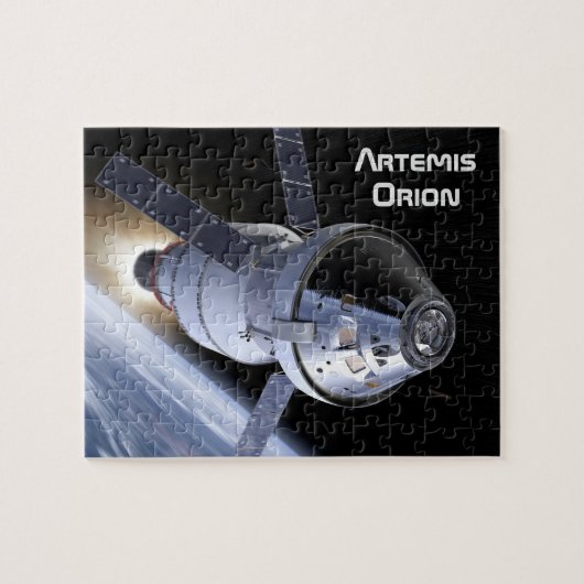 Artemis Orion SLS Moon Mission Puzzle (Horizontal)