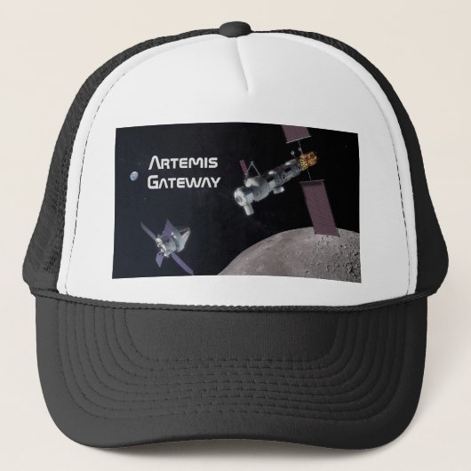 Artemis Orion SLS Moon Mission Truckerkappe (Vorderseite)