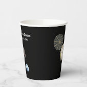 Artemis Orion Spacecraft Blauer Marmor Pappbecher (Links)