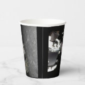 Artemis Orion Spacecraft Blauer Marmor Pappbecher (Rechts)