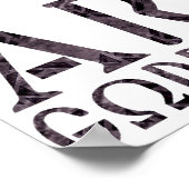 Artemis Poster (Ecke)