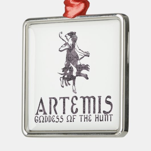 Artemis Silbernes Ornament (Links)
