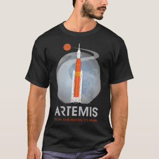 Artemis Space Program Fan Art T-Shirt