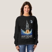 Artemis-Start zum Mond Sweatshirt (Vorne ganz)