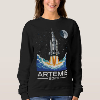 Artemis-Start zum Mond Sweatshirt