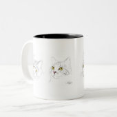 Artemis u. Kramer Zeichnen Zweifarbige Tasse (Vorderseite Links)