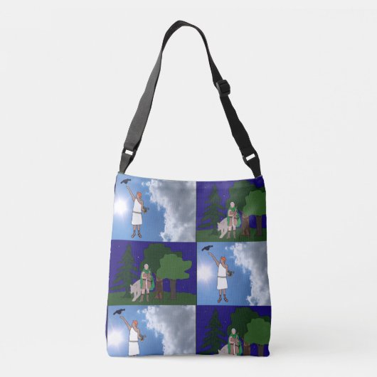 Artemis und Apollo Tasche (Rückseite)