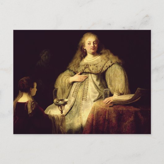 Artemisia, 1634 postkarte (Vorderseite)