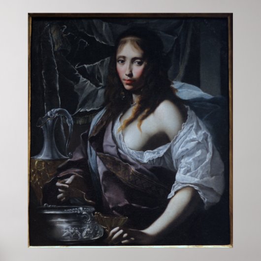 Artemisia bereitet sich auf das Trinken vor Poster (Vorne)