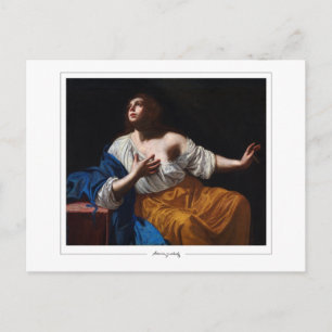 Artemisia Gentileschi #11 - Fine Art Postkarte