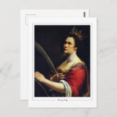 Artemisia Gentileschi #12 - Fine Art Postkarte (Vorne/Hinten)