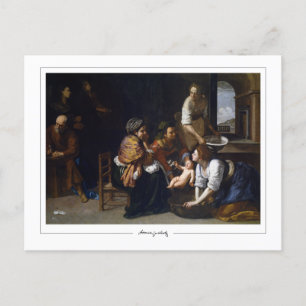 Artemisia Gentileschi #13 - Fine Art Postkarte