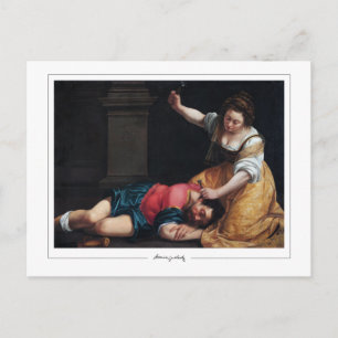 Artemisia Gentileschi #14 - Feine Kunst Postkarte