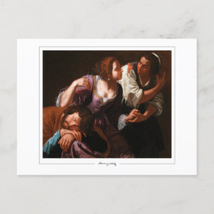 Artemisia Gentileschi #17 - Fine Art Postkarte