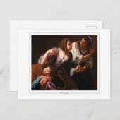 Artemisia Gentileschi #17 - Fine Art Postkarte (Vorne/Hinten)