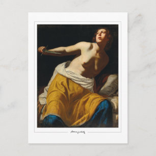 Artemisia Gentileschi #1 - Fine Art Postkarte