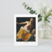 Artemisia Gentileschi #1 - Kunstkunst Postkarte (Stehend Vorderseite)