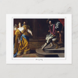 Artemisia Gentileschi #20 - Fine Art Postkarte