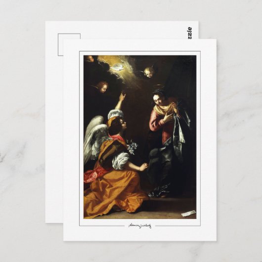 Artemisia Gentileschi #34 - Fine Art Postkarte (Vorne/Hinten)