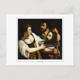 Artemisia Gentileschi #36 - Fine Art Postkarte