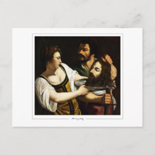Artemisia Gentileschi #36 - Fine Art Postkarte