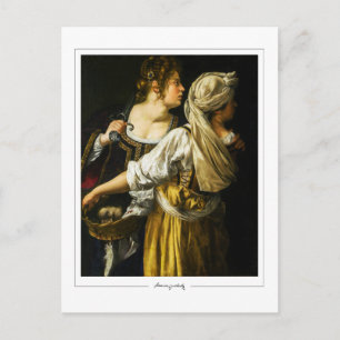 Artemisia Gentileschi #3 - Kunst Postkarte