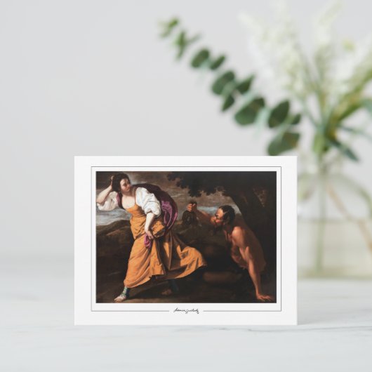 Artemisia Gentileschi #42 - Fine Art Postkarte (Stehend Vorderseite)
