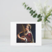 Artemisia Gentileschi #4 - Fine Art Postkarte (Stehend Vorderseite)