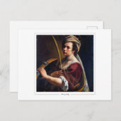 Artemisia Gentileschi #4 - Fine Art Postkarte (Vorne/Hinten)