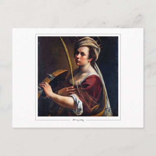 Artemisia Gentileschi #4 - Fine Art Postkarte (Vorderseite)