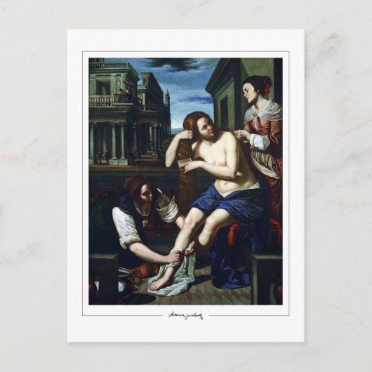 Artemisia Gentileschi #73 - Fine Art Postkarte (Vorderseite)