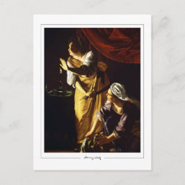 Artemisia Gentileschi #75 - Fine Art Postkarte