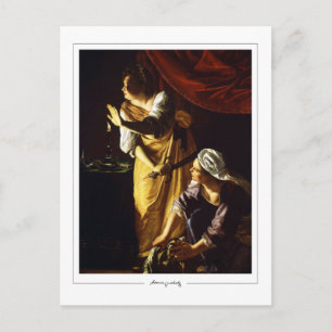 Artemisia Gentileschi #75 - Fine Art Postkarte